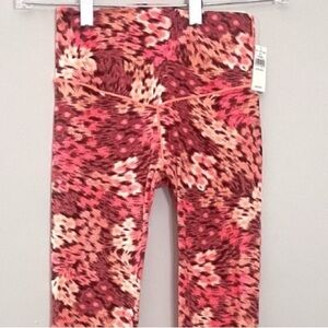 Aerie Offline High Rise Legging‎ Women XS  Short Stretchy Floral Active NWT